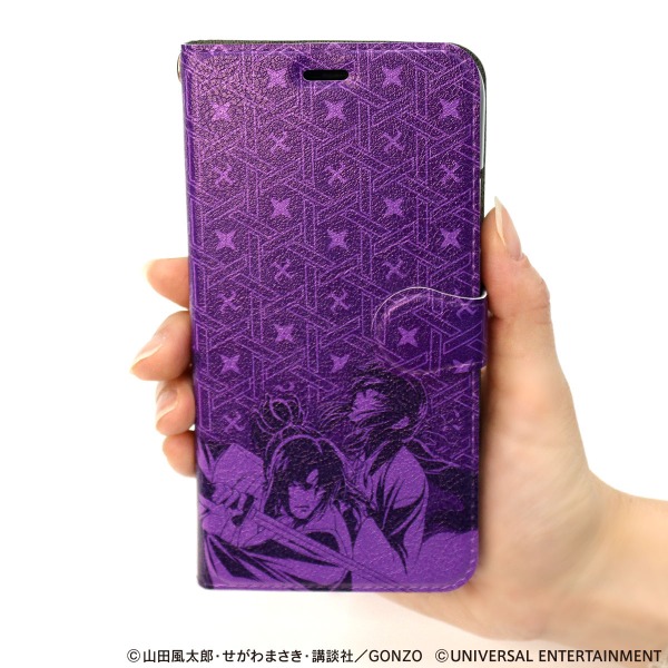 【手帳型iPhoneケース】バジリスク～甲賀忍法帖～