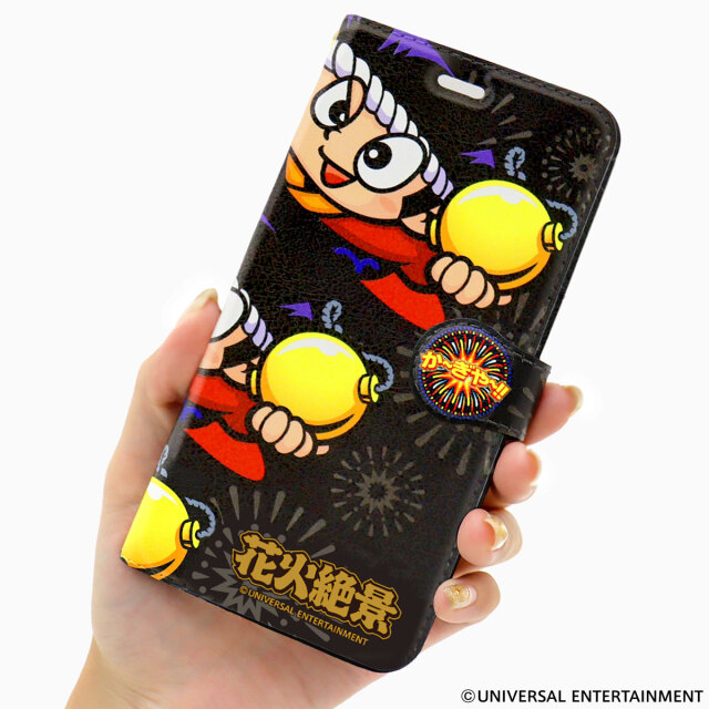 【手帳型iPhoneケース】花火絶景