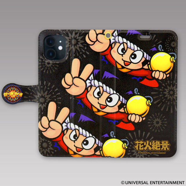 【手帳型iPhoneケース】花火絶景