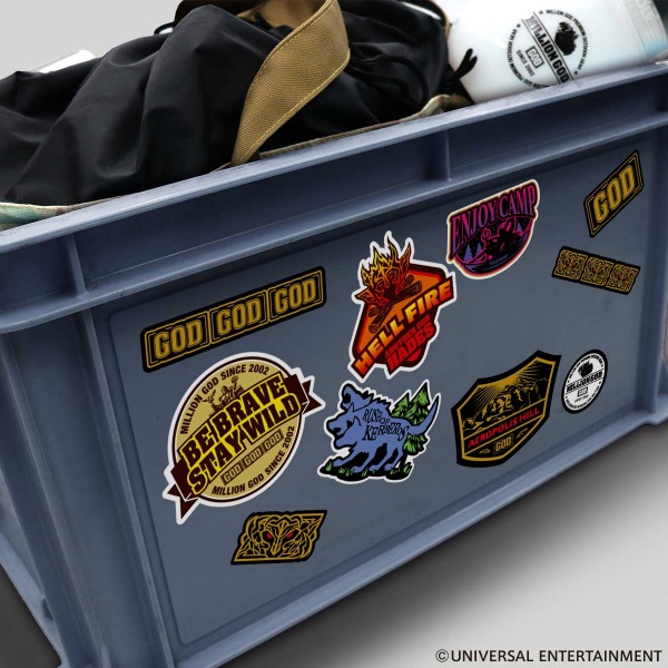 【ステッカー】ZEUS & HADES-OUTDOOR