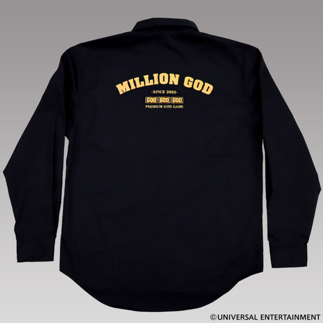 【ワークシャツ】MILLION GOD