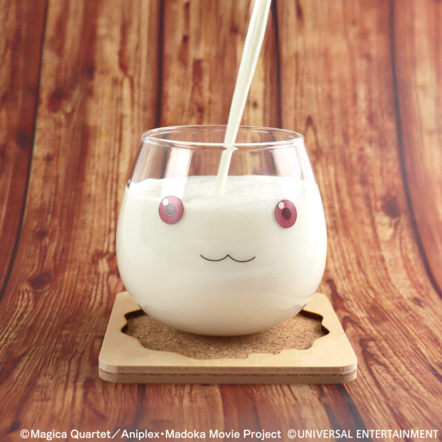 【ゆらゆらグラス】スマスロ劇場版 魔法少女まどか☆マギカ[前編]始まりの物語／[後編]永遠の物語f-フォルテ-キュゥべえ