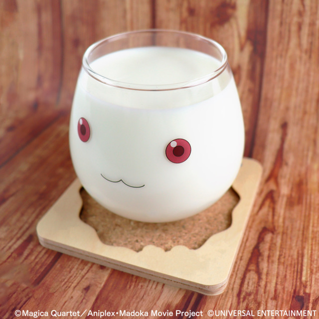 【ゆらゆらグラス】スマスロ劇場版 魔法少女まどか☆マギカ[前編]始まりの物語／[後編]永遠の物語f-フォルテ-キュゥべえ