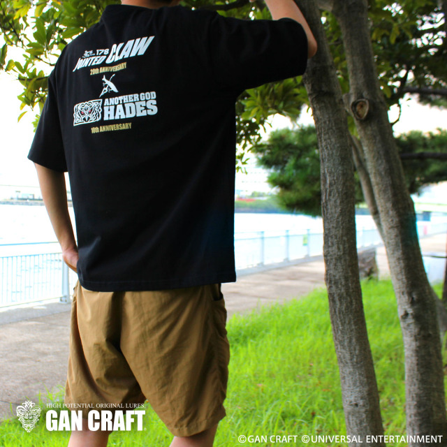 GAN CRAFT×UNIVERSAL ENTERTAINMENT【Tシャツ】JOINTED CLAW178×ANOTHER GOD HADES