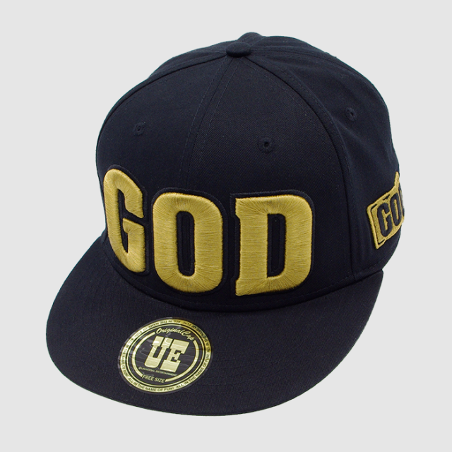 ミリオンゴッド　神々の凱旋　GOD キャップ　刺繍　希少　ユニバーサル キャップ】GOD｜UNI-MARKET