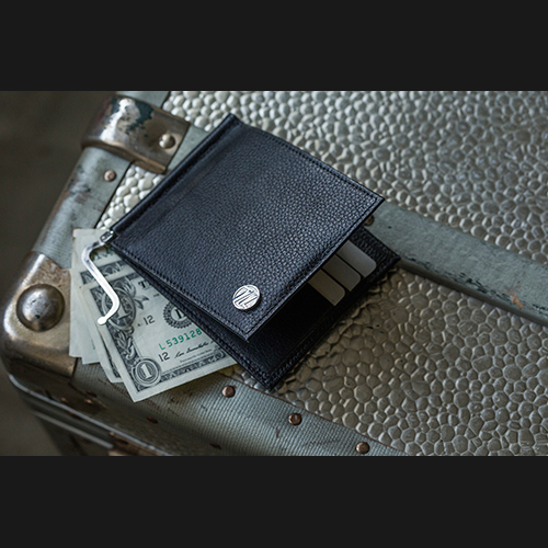 [終売]【sevens】money clip - black