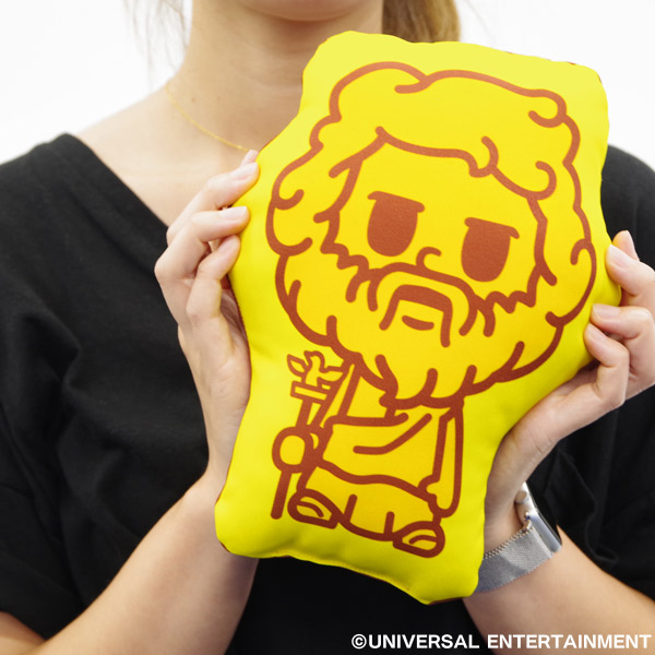 ダイカットクッション ミリオンゴッド ハーデス ゼウス パンソンワークス×UNI-MARKET【ダイカットクッション】MILLION