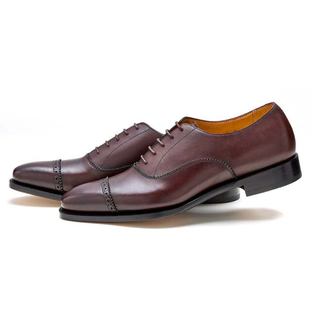【美品】リーガル インペリアルグレード キャップトゥ レザーシューズ 26cm UNIONIMPERIAL｜エントリーライン｜内羽式パンチドキャップトゥ