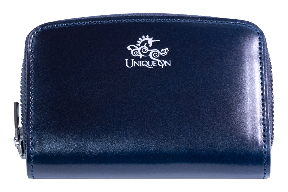 ミドルウォレット ネイビー