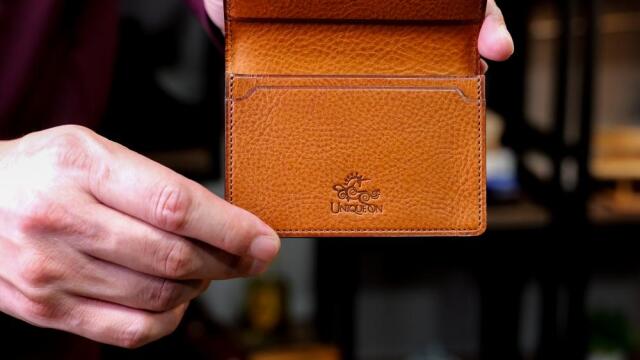 netman✨コードバン　名刺入れ　カードケース コードバン カードケース（名刺入れ） ネイビー