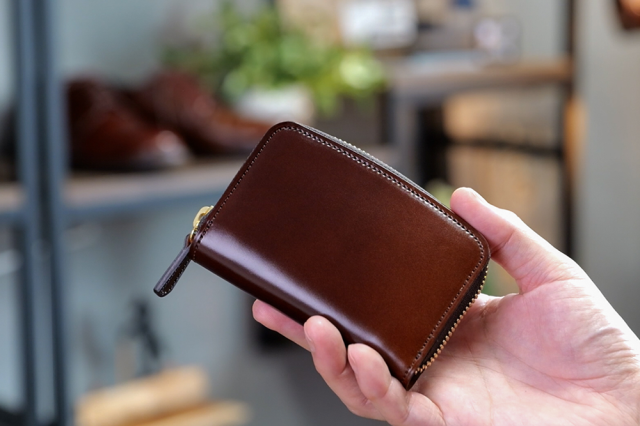 コードバン財布 ミドルウォレット メソスフィア（Gi MW-202）