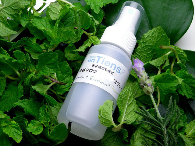 手作り石鹸アンティアン天然アロマの虫よけスプレー写真