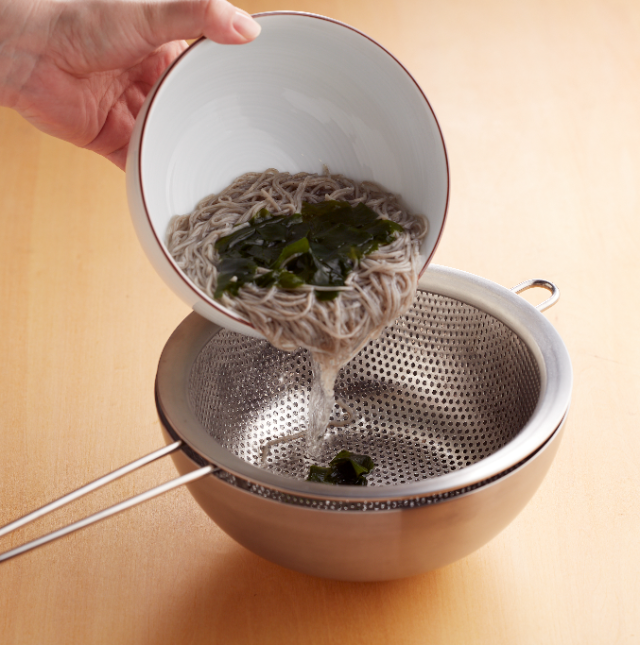 冷製黒ごま麺（作り方）②