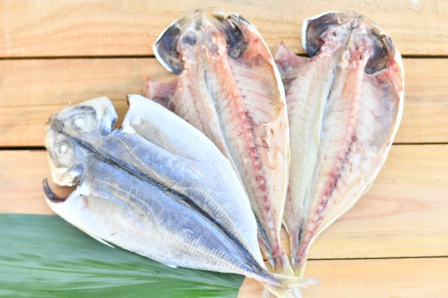 【甘塩・脂たっぷり】真あじの開き　特大　／１枚の価格