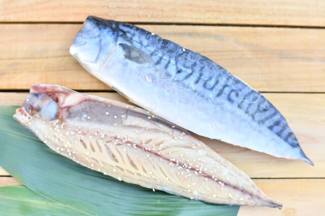 【甘塩・濃厚脂】サバの文化干し　特大