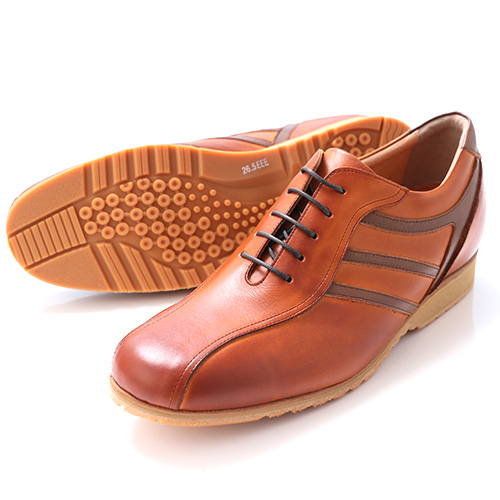 シークレットシューズ　スニーカー　本革