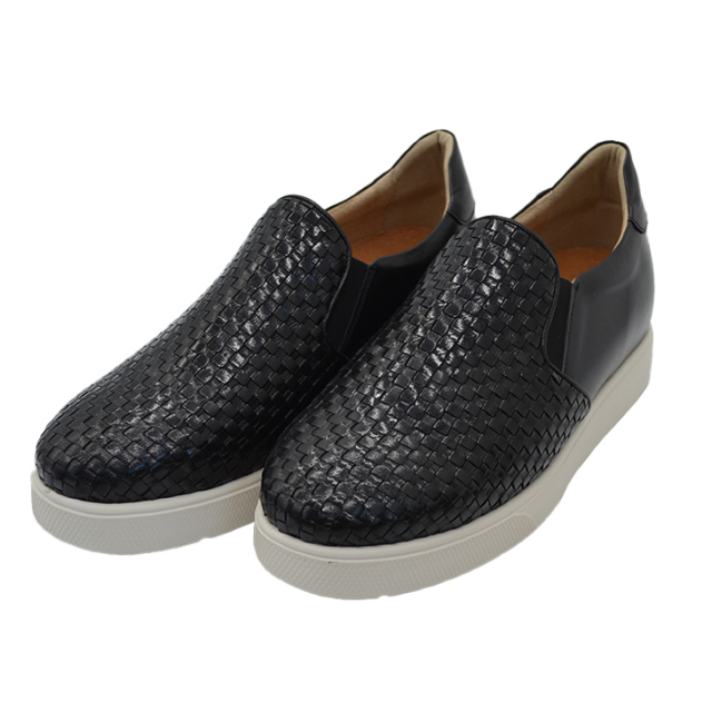 10%OFF No.SAME832 革 メッシュ スニーカー 6cmメンズアップシューズ