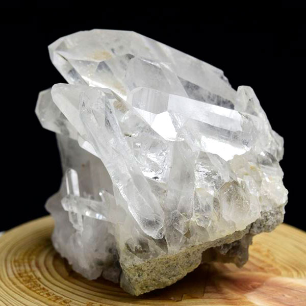 アーカンソー産　水晶クラスター　原石　結晶　天然水晶　浄化　開運　天然石　パワーストーン