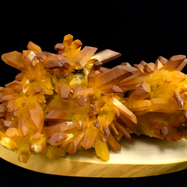 アーカンソー産　ゴールデンヒーラー　ゴールデンクォーツ　水晶クラスター　原石　浄化　天然石　パワーストーン