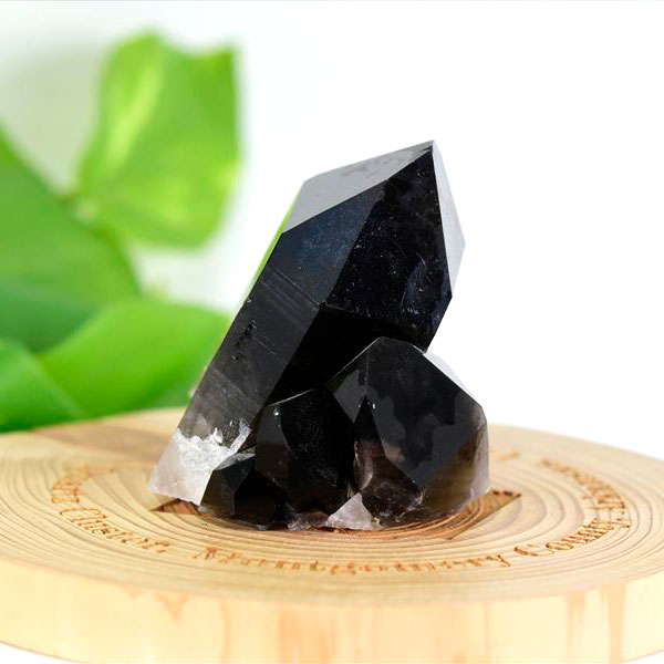 アーカンソー産　黒水晶　クラスター　スモーキークォーツ　煙水晶　アーカンソー水晶　結晶　原石　パワーストーン