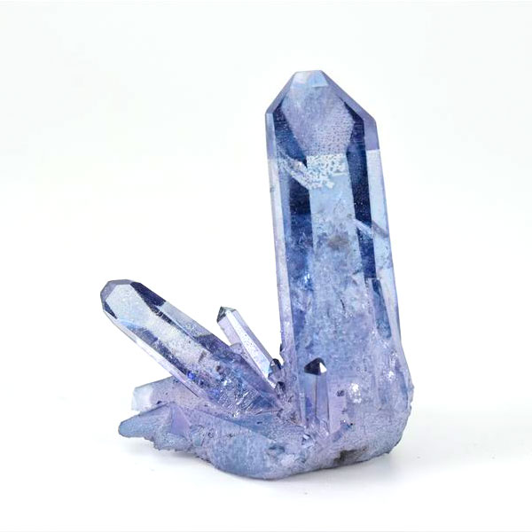 アクアオーラ　スカイブルーオーラ　アーカンソー　水晶　タンザンオーラ　オーラクォーツ　蒸着水晶　原石