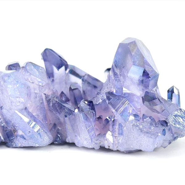 アクアオーラ　スカイブルーオーラ　アーカンソー　水晶　タンザンオーラ　オーラクォーツ　蒸着水晶　原石