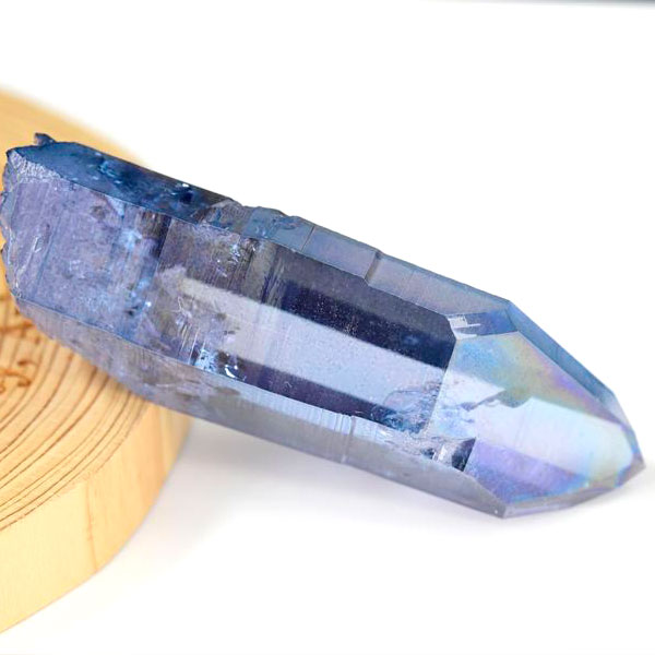 アクアオーラ　スカイブルーオーラ　アーカンソー　水晶　タンザンオーラ　オーラクォーツ　蒸着水晶　原石
