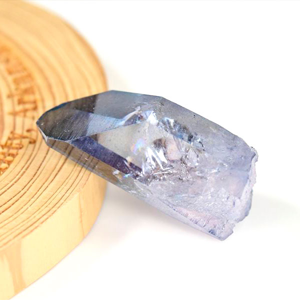 アクアオーラ　スカイブルーオーラ　アーカンソー　水晶　タンザンオーラ　オーラクォーツ　蒸着水晶　原石