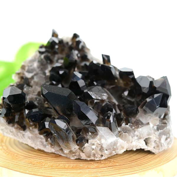 アーカンソー産　黒水晶　クラスター　スモーキークォーツ　煙水晶　アーカンソー水晶　結晶　原石　パワーストーン