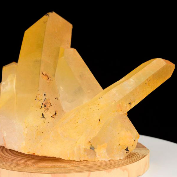 アーカンソー州産　ゴールデンヒーラー　ゴールデンクォーツ　水晶クラスター　原石　浄化　天然石　パワーストーン