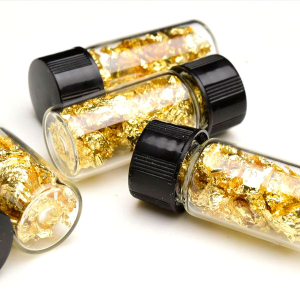 22金　ゴールドボトル　金箔　ゴールド　小瓶　詰め合わせ　金粉