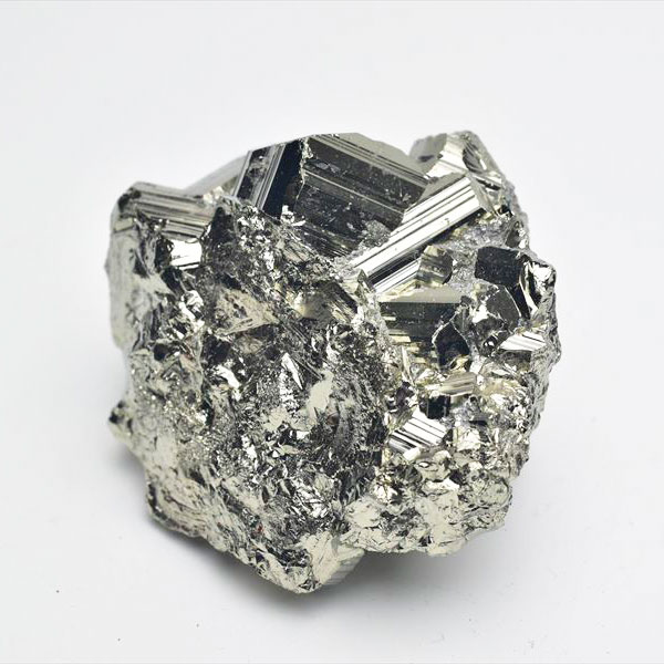 パイライト　黄鉄鉱　クラスター　原石　結晶　ペルー　ワンサラ　pyrite　Huanzala　天然石　パワーストーン