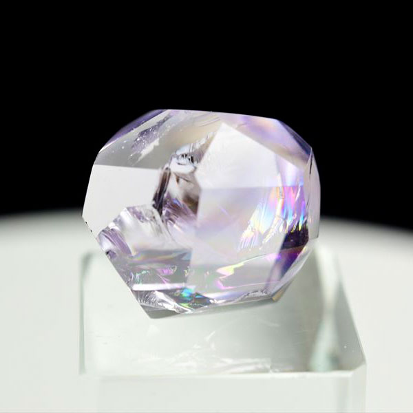 ラベンダーアメジスト　タンブル　レインボー　虹入り　レインボーアメジスト　紫水晶　パワーストーン