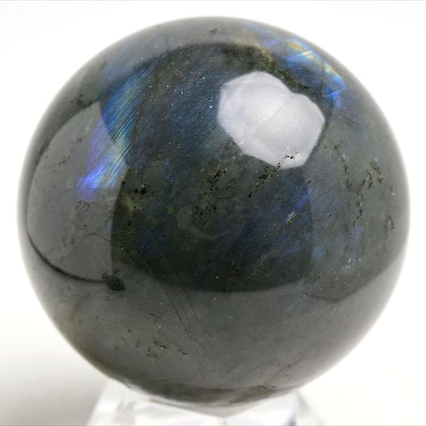 ラブラドライト　丸玉　原石　置物　シラー　ラブラドレッセンス　スフィア　天然石　パワーストーン