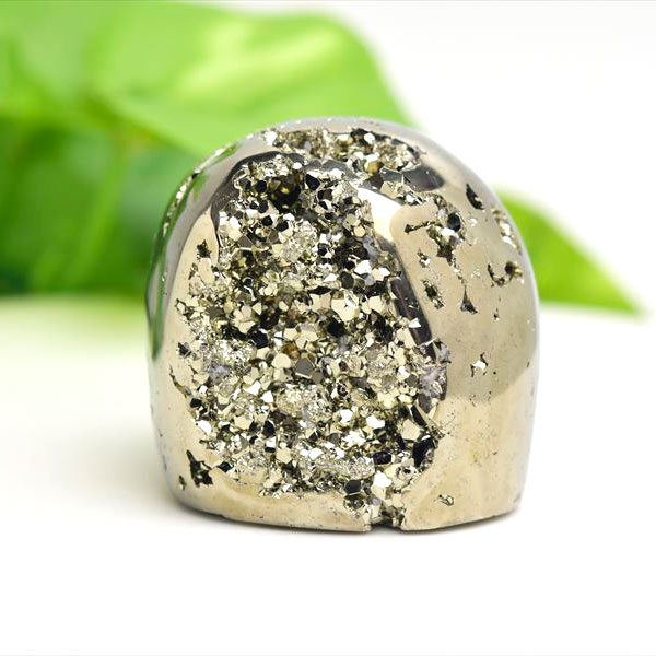 パイライト　フリーフォーム　置物　黄鉄鉱　クラスター　原石　結晶　ペルー　ワンサラ　pyrite　Huanzala　天然石　パワーストーン