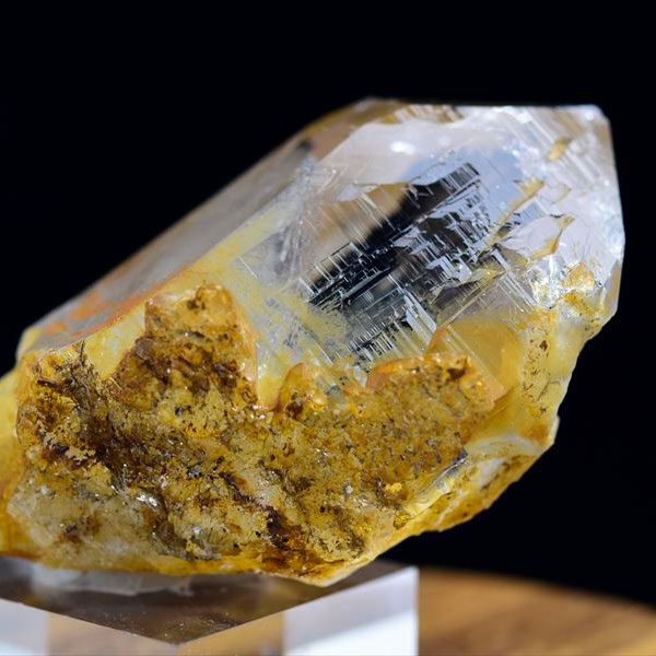 ガネーシュヒマール産 シングルポイント　ヒマラヤ水晶　天然石　ガネッシュヒマール ガネーシュヒマール産 水晶 単結晶 ポイント｜ヒンドゥン
