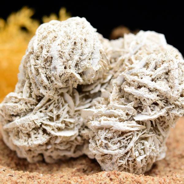 デザートローズ　砂漠の薔薇　クラスター　結晶　原石　大きめ　メキシコ産　サマラユカ　天然石　パワーストーン