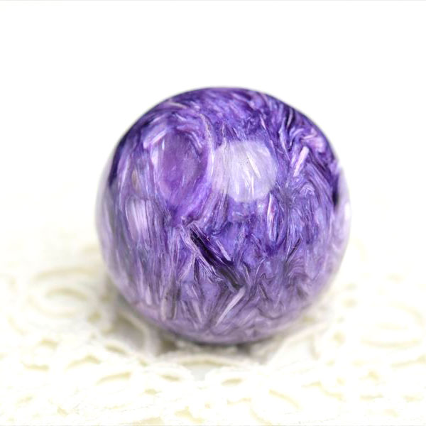 チャロアイト　丸玉　ヒーリングストーン　置物　スフィア　天然石　パワーストーン