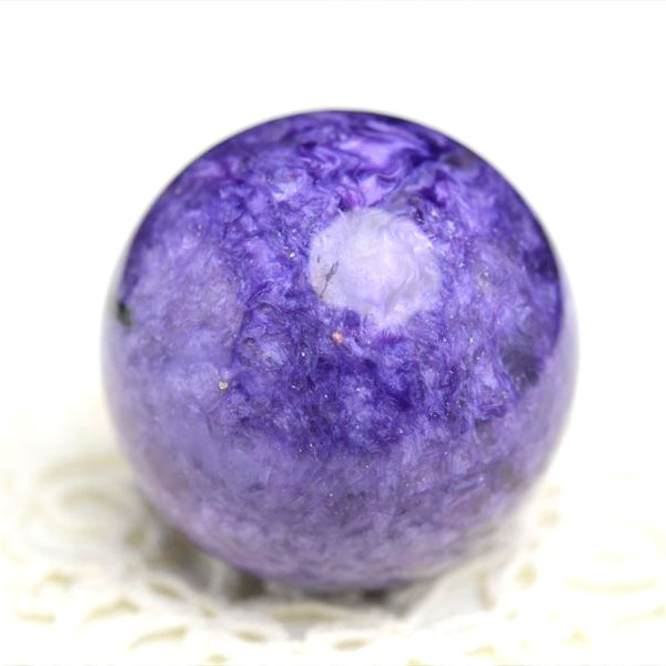 チャロアイト　丸玉　ヒーリングストーン　置物　スフィア　天然石　パワーストーン