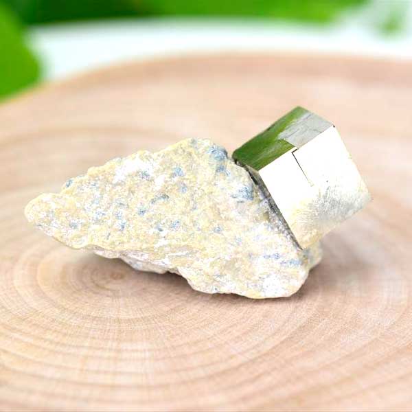 スペイン産パイライト キュービックパイライト｜ナバフン｜立方体結晶