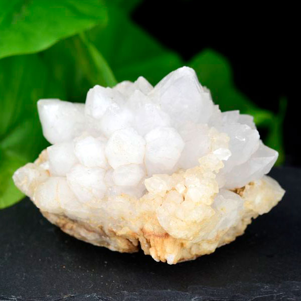 モロッコ産　フラワークォーツ　水晶　クラスター　原石　ジオード　天然石　パワーストーン