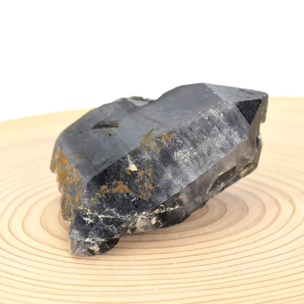 黒水晶　モリオン　原石　結晶　山東省　五蓮　浄化　魔除け　厄除け　お守り　天然石　パワーストーン