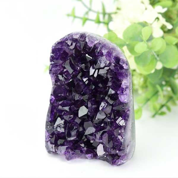 アメジストクラスター　アメジスト　クラスター　カットベース　紫水晶　原石　ウルグアイ産　浄化