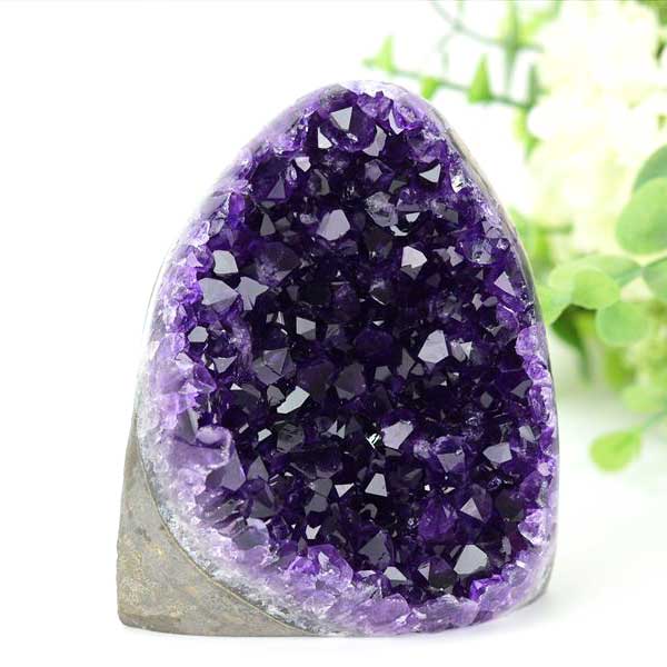 アメジストクラスター　アメジスト　クラスター　カットベース　紫水晶　原石　ウルグアイ産　浄化