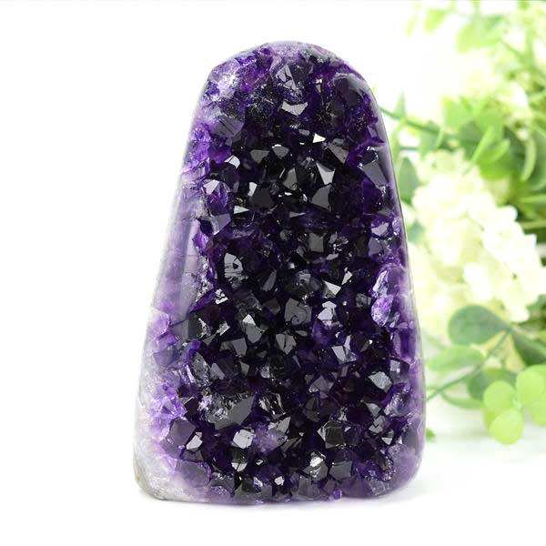 アメジストクラスター　アメジスト　クラスター　カットベース　紫水晶　原石　ウルグアイ産　浄化