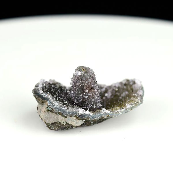 ウルグアイ産 ブラックアメジスト スタラクタイト アメジスト 結晶 原石 フラワーアメジスト Stalactite Amethyst