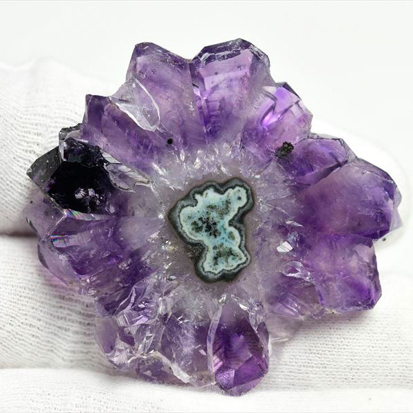 アメジストクラスター　フラワーアメジスト　スライス　紫水晶　原石　ウルグアイ産　浄化　天然石　パワーストーン