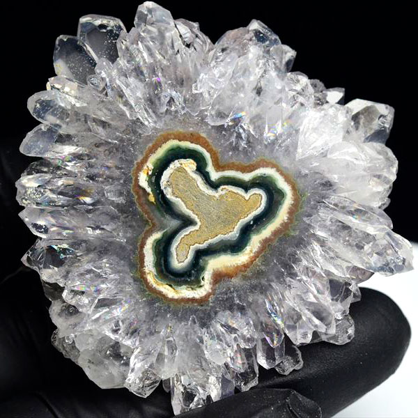 ウルグアイ産　アメジスト　フラワーアメジスト　スタラクタイト　スライス　紫水晶　浄化　パワーストーン