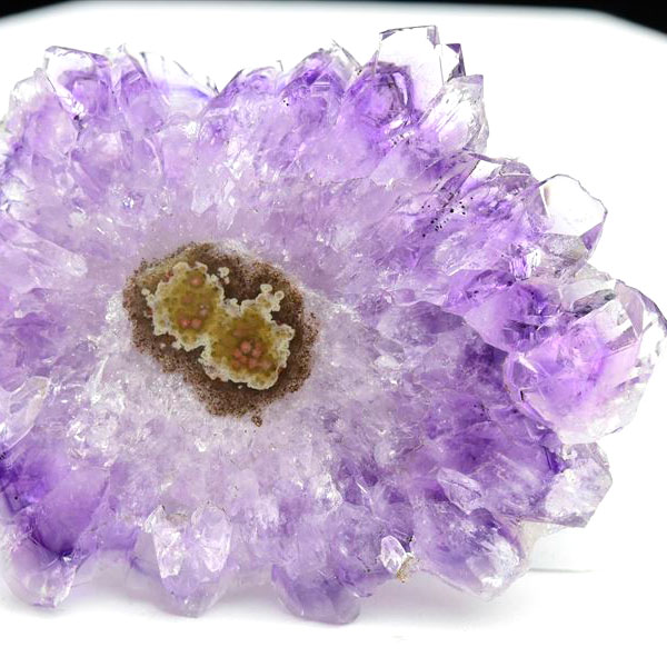 ウルグアイ産　アメジスト　フラワーアメジスト　スタラクタイト　スライス　紫水晶　stalactite amethyst