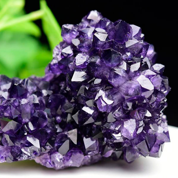 アメジストクラスター　フラワーアメジスト　クラスター　紫水晶　原石　ウルグアイ産　Amethyst　パワーストーン